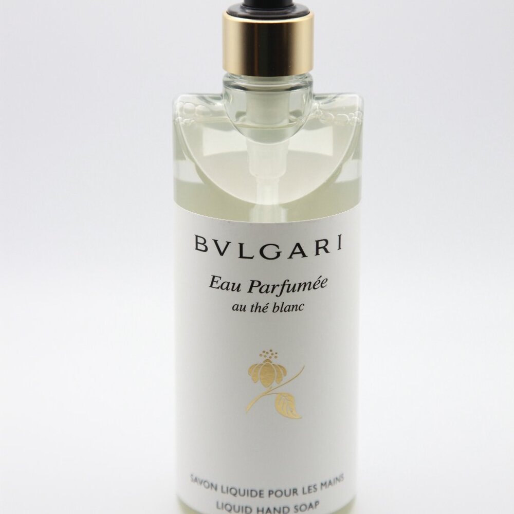 BVLGARI au thé Blanc ( White Tea ) Liquid Hand Soap - 10.1 Fl oz / 300mL NEW